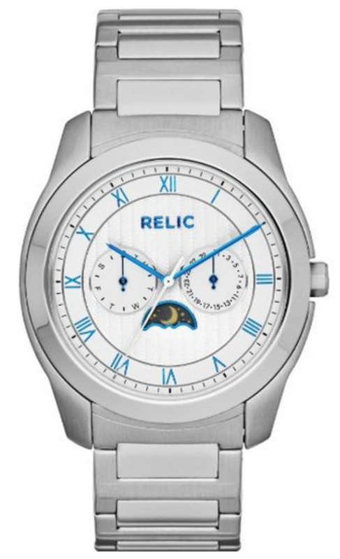 **NEW** RELIC (By FOSSIL) Harris Moonphase Gents Quartz Dress Watch"GREAT VALUE"
