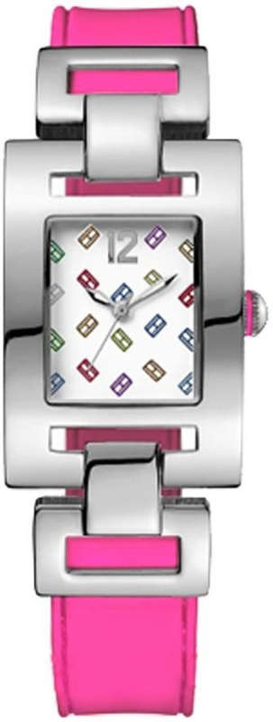TOMMY HILFIGER Square Pink Ladies Quartz Watch(BRAND NEW WITH ALL DOCUMENTS!!)