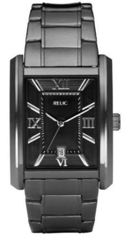 **NEW** RELIC (By FOSSIL) Allen Gunmetal Quartz Dress Watch"GREAT VALUE"