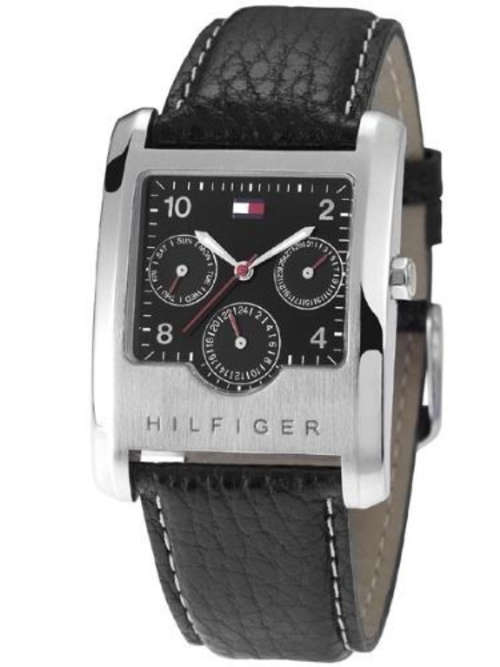 TOMMY HILFIGER Square Multifunction Gents Dress Watch(BRAND NEW WITH ALL DOCUMENTS!!)
