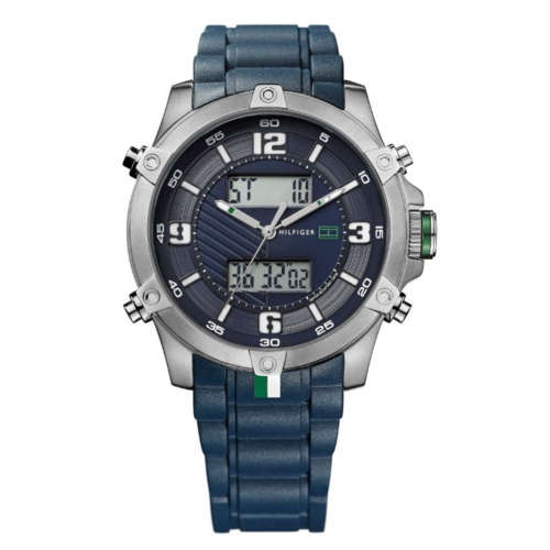 TOMMY HILFIGER Dual-Time Gents Sports Watch(BRAND NEW WITH ALL DOCUMENTS!!)