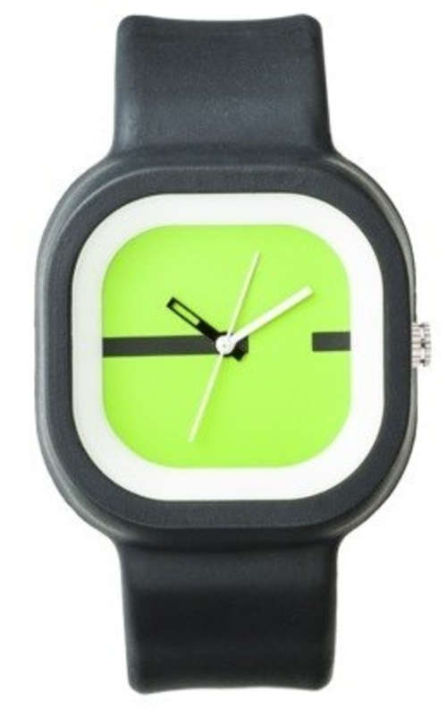 FMD (By FOSSIL) Xhiliration Black Rubber Ladies Quartz Dress Watch