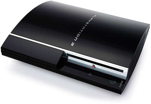 Playstation 3 (PS3) - Console and power cable ONLY + 3 Games