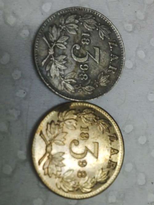 1898 3d Tickey...****Sammy Marks Replica*****BID PER COIN