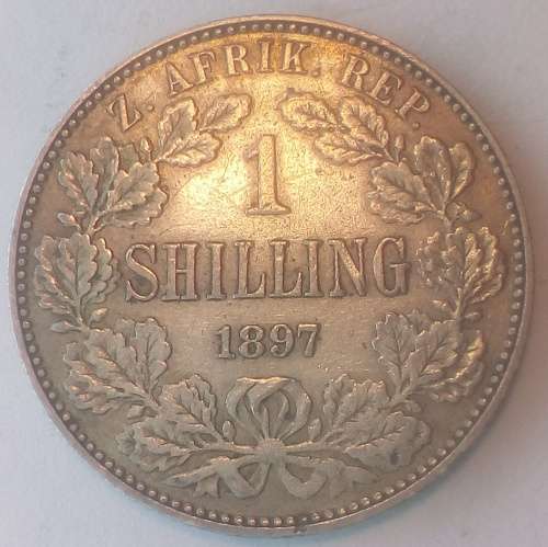 1897 1 Shilling....Very nice coin for the date!!