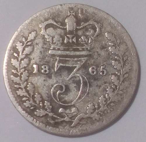1865 3Pence...Ultra rare find