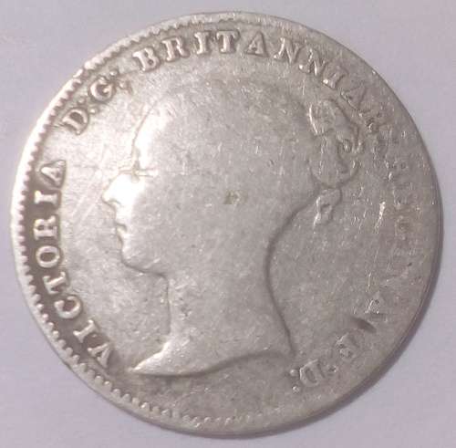 1865 3Pence...Ultra rare find