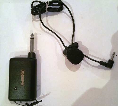 JOSEPH SUPER PROFESSIONAL CLIP ON / TIE PIN MICROPHONE - JP-818H