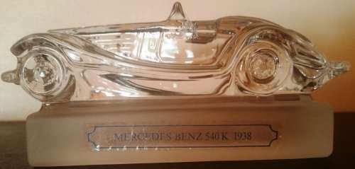 GOEBEL CRYSTAL MERCEDES BENZ 540 K 1938 - RARE & RETIRED