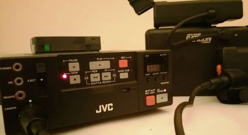 JVC GZ-S5 COMPACT COLOUR VIDEO CAMERA - TOTAL REWIND TO VINTAGE