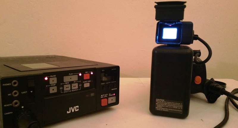 JVC GZ-S5 COMPACT COLOUR VIDEO CAMERA - TOTAL REWIND TO VINTAGE