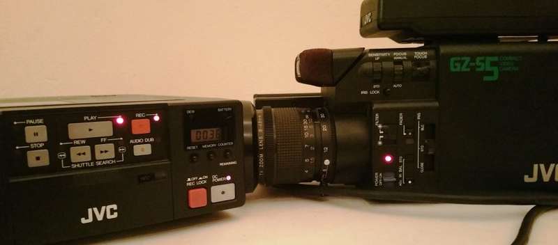 JVC GZ-S5 COMPACT COLOUR VIDEO CAMERA - TOTAL REWIND TO VINTAGE