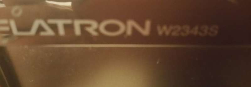 LG FLATRON W2343S 23" PC SCREEN/PROJECTOR NOT WORKING (PARTS & REPAIR)