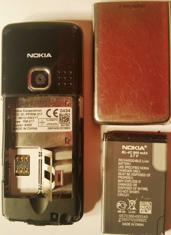 THREE-IN-ONE: NOKIA 6300, NOKIA X2, SAMSUNG SGH-G800