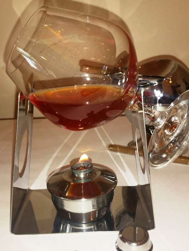 OLD MULTI-OPTION BRANDY / COGNAC WARMER ONE BOHEMIA CRYSTAL GLASS SNIFTER **LESS 10% AUGUST ONLY**