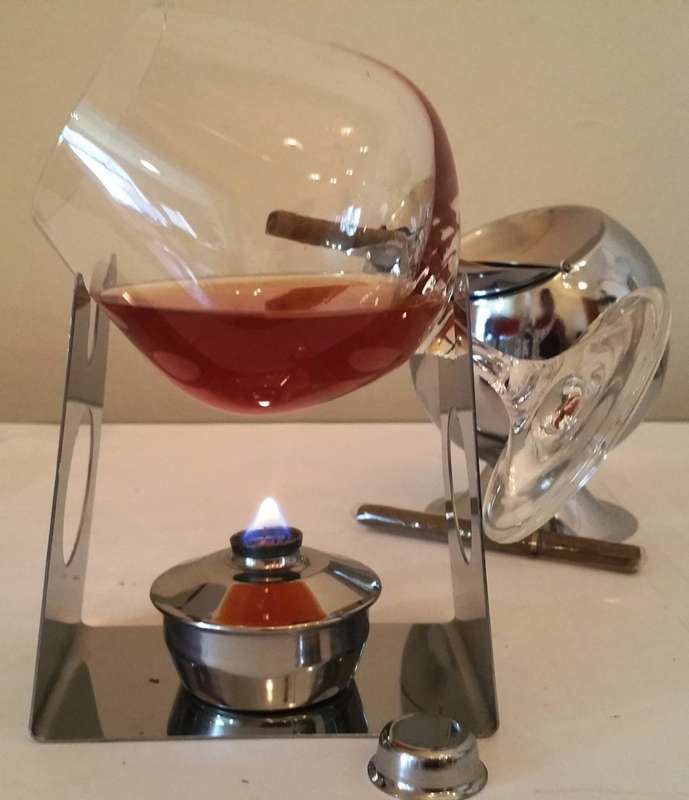 OLD MULTI-OPTION BRANDY / COGNAC WARMER ONE BOHEMIA CRYSTAL GLASS SNIFTER **LESS 10% AUGUST ONLY**