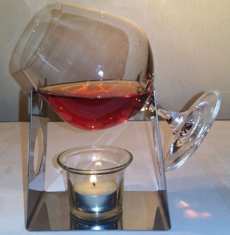OLD MULTI-OPTION BRANDY / COGNAC WARMER ONE BOHEMIA CRYSTAL GLASS SNIFTER **LESS 10% AUGUST ONLY**