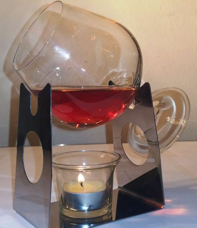 OLD MULTI-OPTION BRANDY / COGNAC WARMER ONE BOHEMIA CRYSTAL GLASS SNIFTER **LESS 10% AUGUST ONLY**