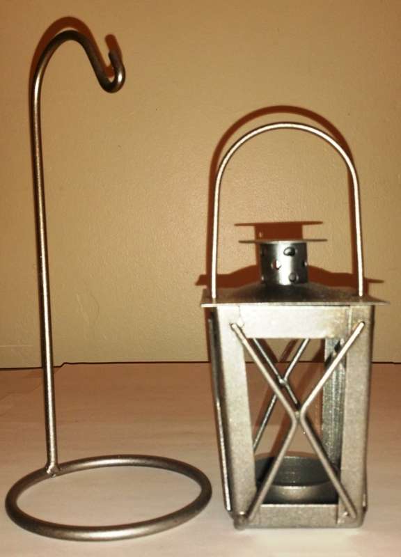 HANGING CANDLE HOLDER - VINTAGE STYLE SHIP CAPTAIN'S DESK LAMP