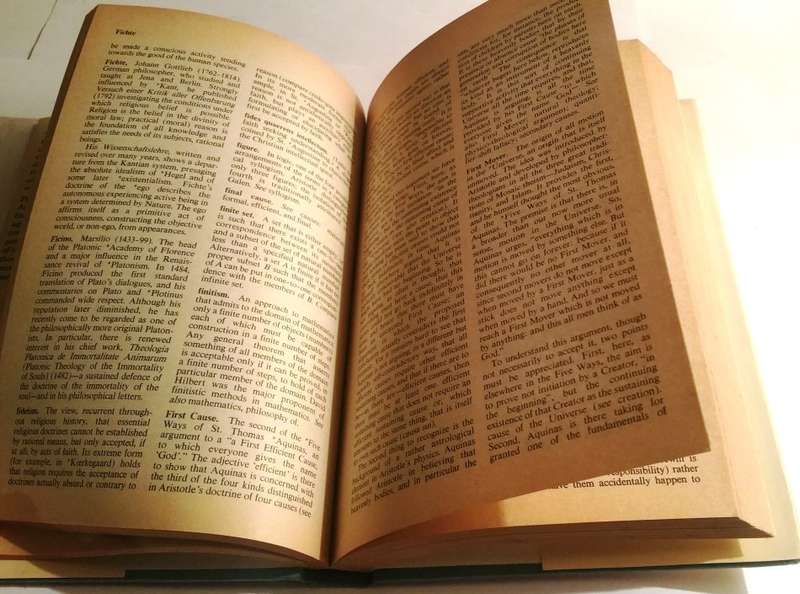 A DICTIONARY OF PHILOSOPHY by ANTHONY FLEW (HARDBACK WITH SLEEVE)