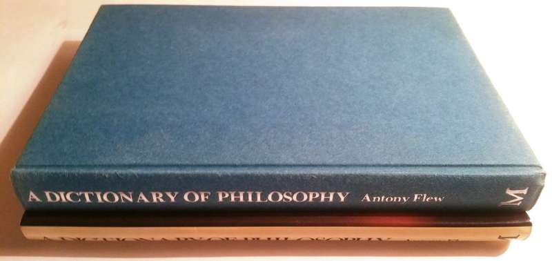 A DICTIONARY OF PHILOSOPHY by ANTHONY FLEW (HARDBACK WITH SLEEVE)