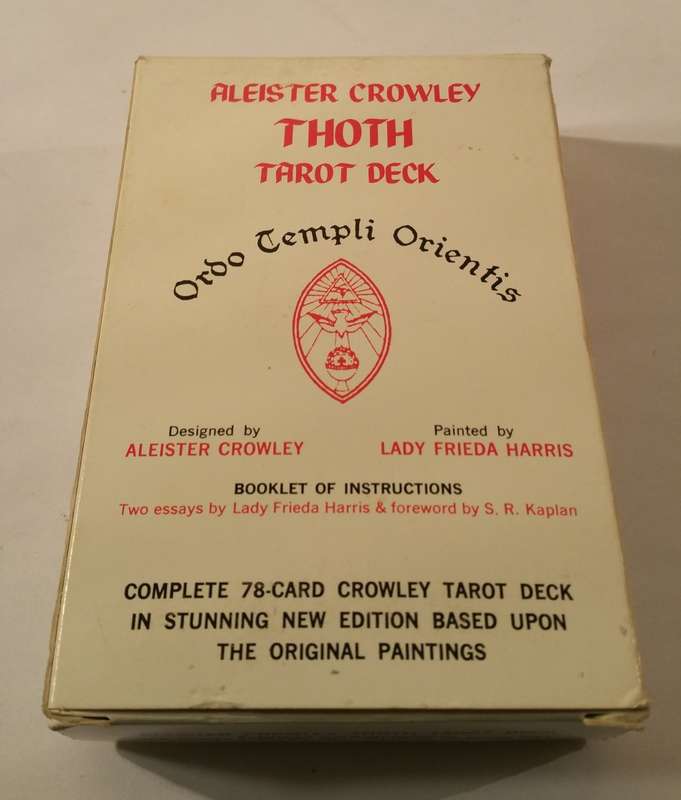 ALEISTER CROWLEY THOTH TAROT DECK ~ ORDO TEMPLI ORIENTIS