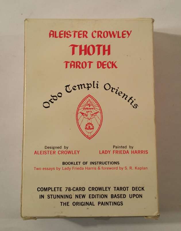ALEISTER CROWLEY THOTH TAROT DECK ~ ORDO TEMPLI ORIENTIS