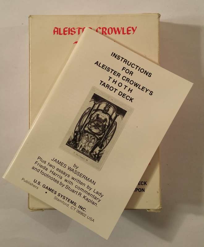 ALEISTER CROWLEY THOTH TAROT DECK ~ ORDO TEMPLI ORIENTIS