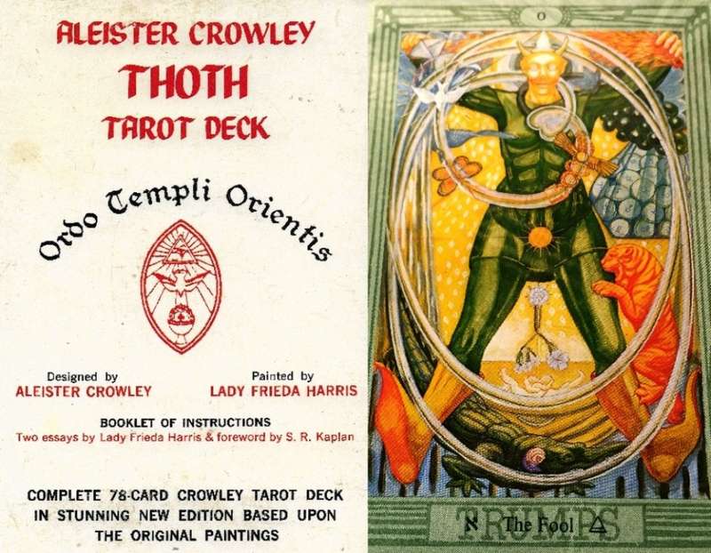ALEISTER CROWLEY THOTH TAROT DECK ~ ORDO TEMPLI ORIENTIS