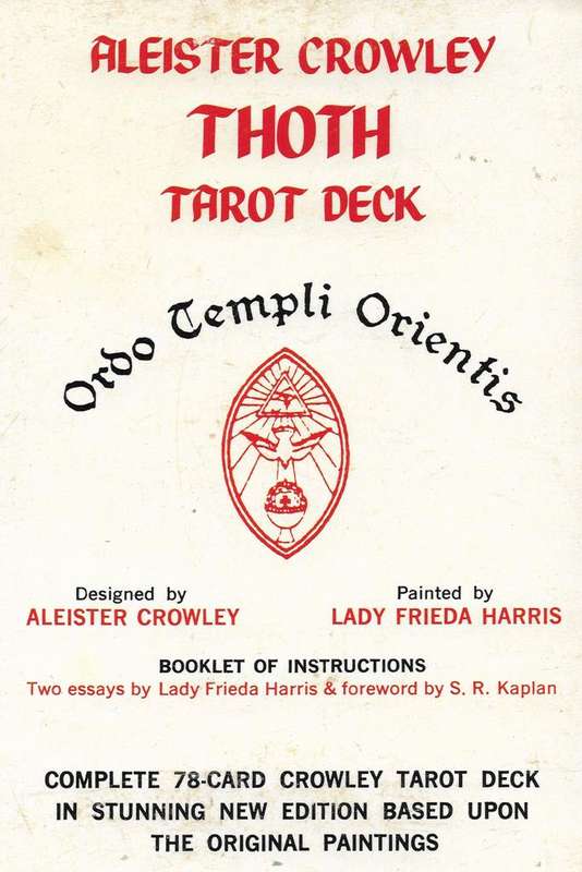 ALEISTER CROWLEY THOTH TAROT DECK ~ ORDO TEMPLI ORIENTIS