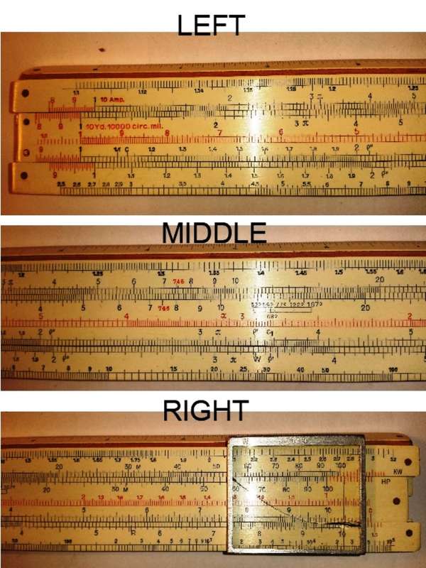 A.W. FABER CASTELL SLIDE RULE ~ MODEL 1/98/398 (ELECTRO) IN CASING [VINTAGE]