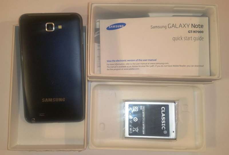 SAMSUNG GALAXY NOTE 1 / GT-N7000 & S-PEN [REPAIR OR PARTS]