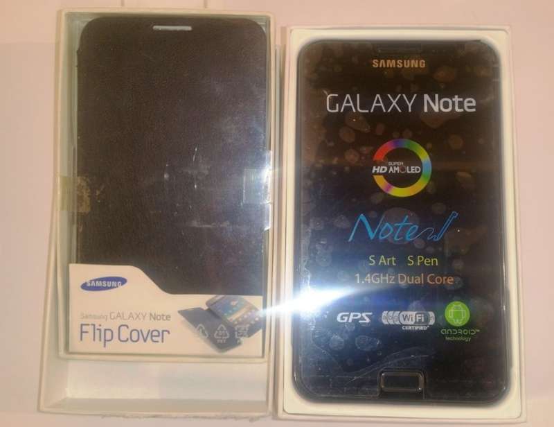 SAMSUNG GALAXY NOTE 1 / GT-N7000 & S-PEN [REPAIR OR PARTS]