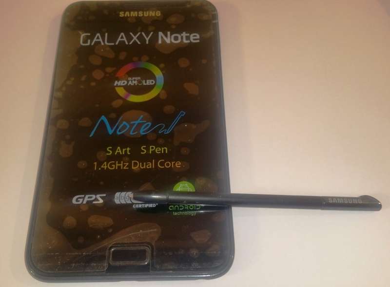 SAMSUNG GALAXY NOTE 1 / GT-N7000 & S-PEN [REPAIR OR PARTS]
