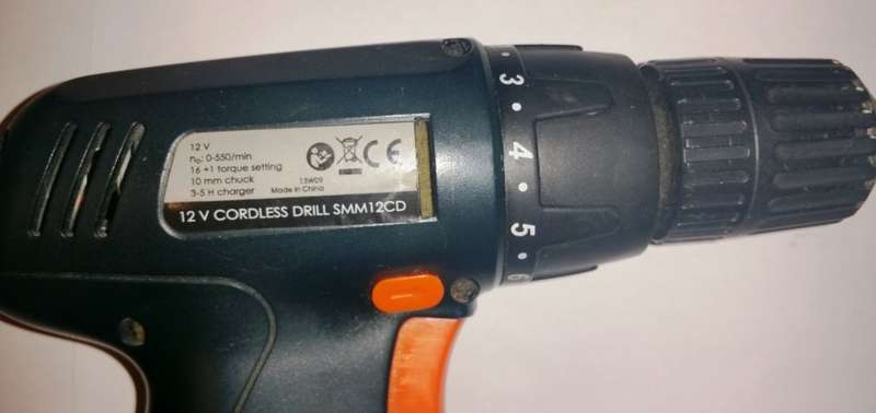 CORDLESS STRAMM 12V DRILL and RYOBI 4.8V SCREWDRIVER Parts Refurbish