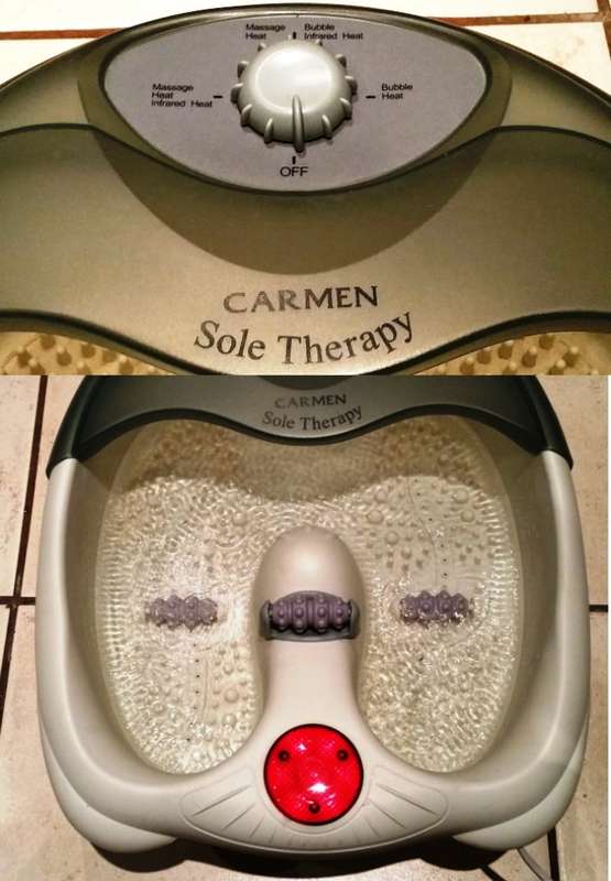 CARMEN ~ PARIS ~ SOLE THERAPY MASSAGE FOOT BATH