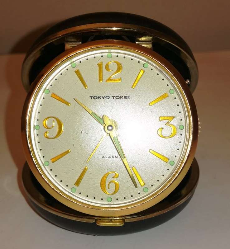 TOKYO TOKEI ALARM & TRAVEL CLOCK COMPACT
