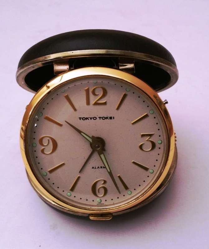 TOKYO TOKEI ALARM & TRAVEL CLOCK COMPACT