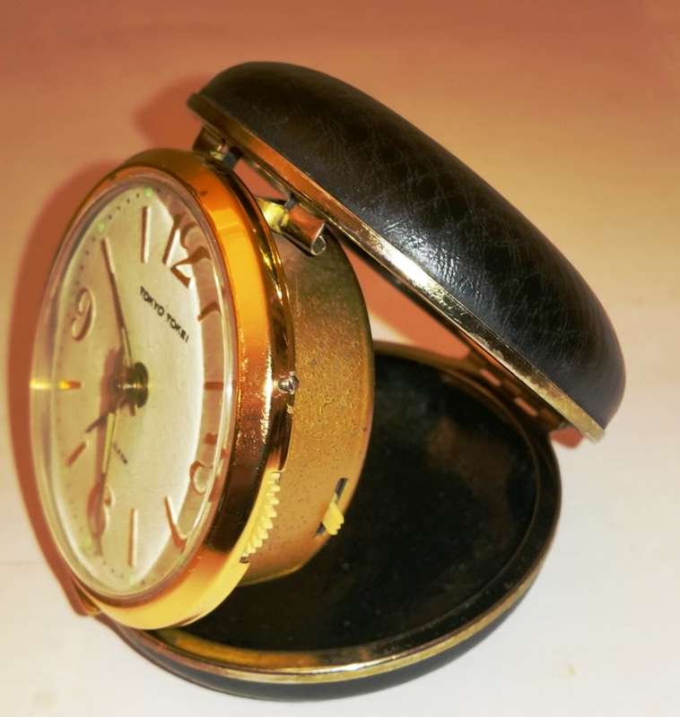 TOKYO TOKEI ALARM & TRAVEL CLOCK COMPACT