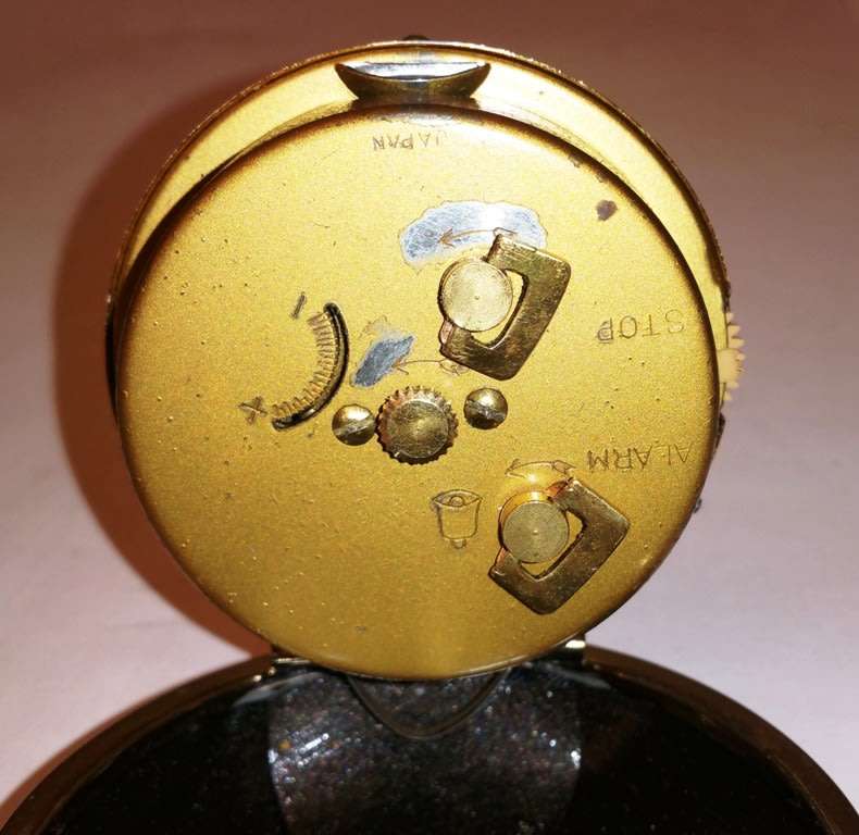 TOKYO TOKEI ALARM & TRAVEL CLOCK COMPACT