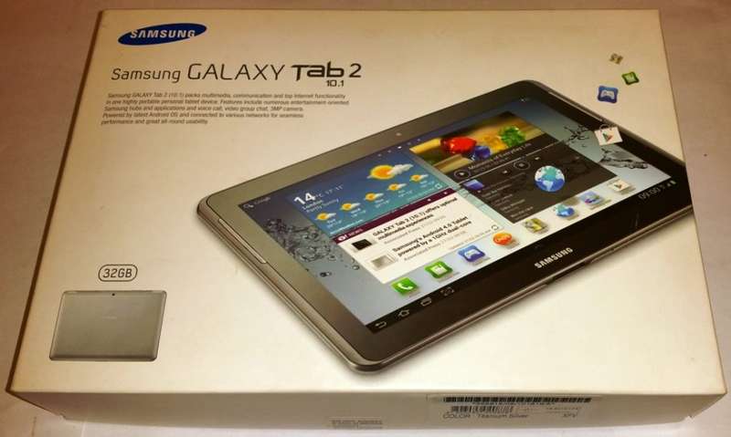 SAMSUNG GALAXY TAB 2 10.1 [32GB] & PERIPHERALS [TAB NOT WORKING: REPAIR ~ PARTS]