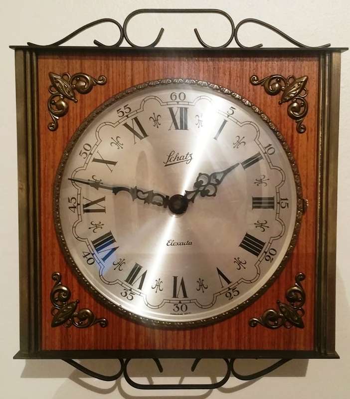 SCHATZ ELEXACTA ELECTROMAGNETIC PENDULUM WALL-CLOCK