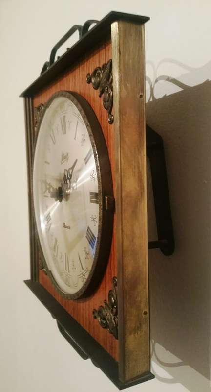 SCHATZ ELEXACTA ELECTROMAGNETIC PENDULUM WALL-CLOCK
