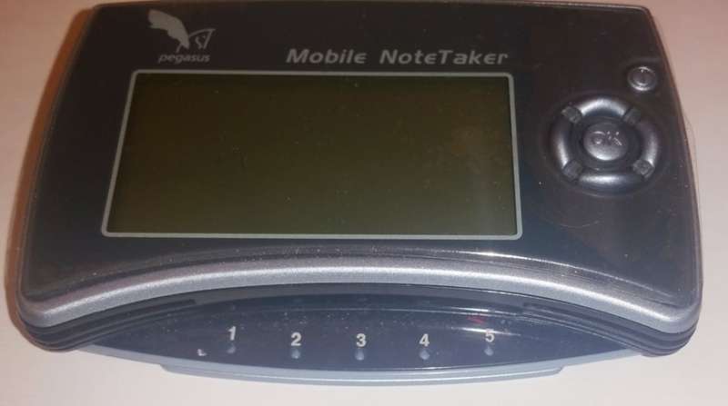 PEGASUS MOBILE NOTE TAKER