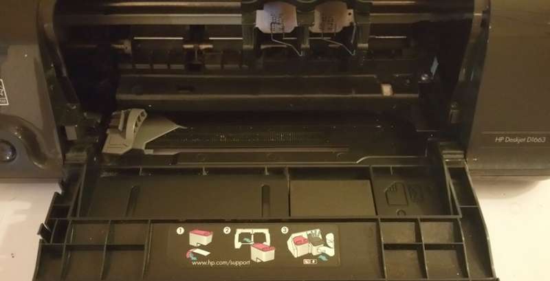 HP DESKJET D1663 PRINTER