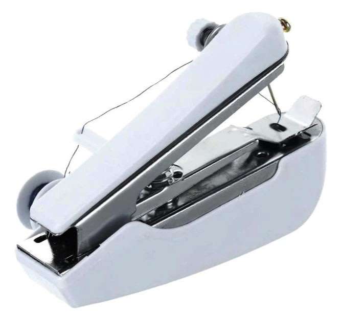 MINI HAND-HELD MANUAL SEWING MACHINE [STAPLER-LIKE]