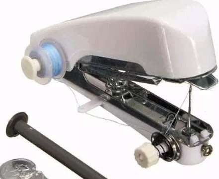 MINI HAND-HELD MANUAL SEWING MACHINE [STAPLER-LIKE]