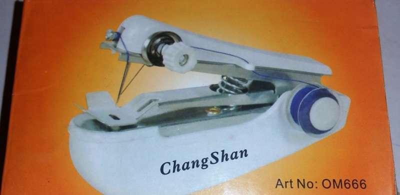 MINI HAND-HELD MANUAL SEWING MACHINE [STAPLER-LIKE]