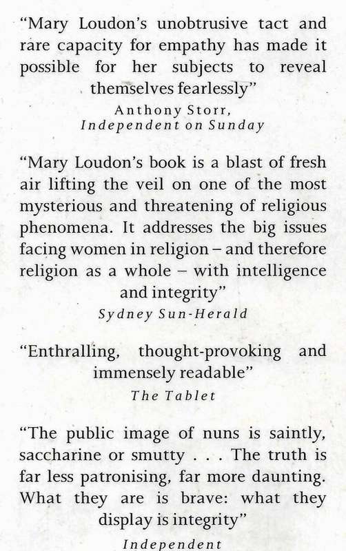 UNVEILED: NUNS TALKING [PAPERBACK] ~ MARY LOUDON