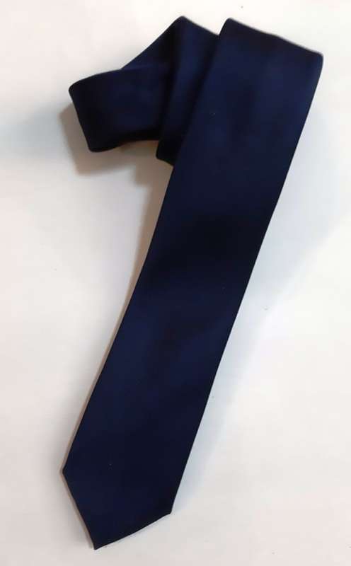 DARK NAVY SILKY MENS TIE